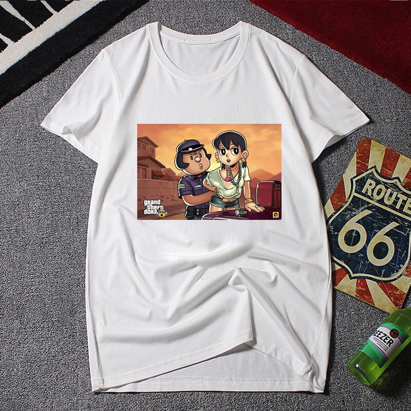 Áo thun nam nữ Doreamon Gta