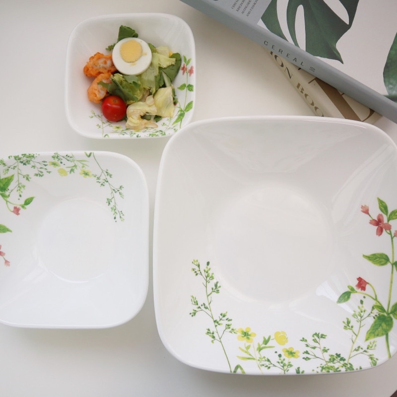 Tô Vuông Thủy Tinh Mỹ Corelle Provence Garden 2323-2332-PVG
