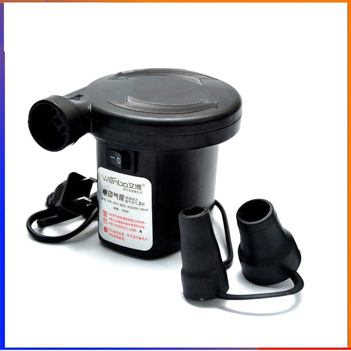 Bơm điện 2 chiều mini, Bơm hút chân không chuyên dụng, bơm phao bơi, ghế hơi, nệm hơi, nhà hơi