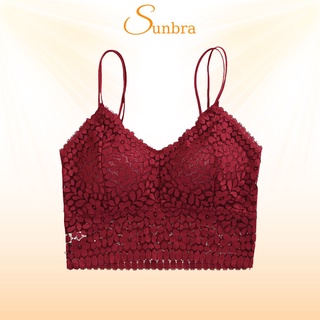 Áo Bra Nữ 2 Dây Đệm Mút Nâng Ngực Siêu Quyến Rũ SUNBRA 8812