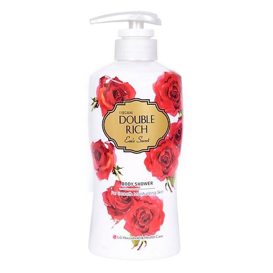 Sữa tắm dưỡng ẩm Double Rich hương Hoa hồng 500ml-800ml