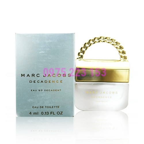 Nước hoa nữ Marc Jacobs Decadence Eau So Decadent Eau De Toilette 4ml