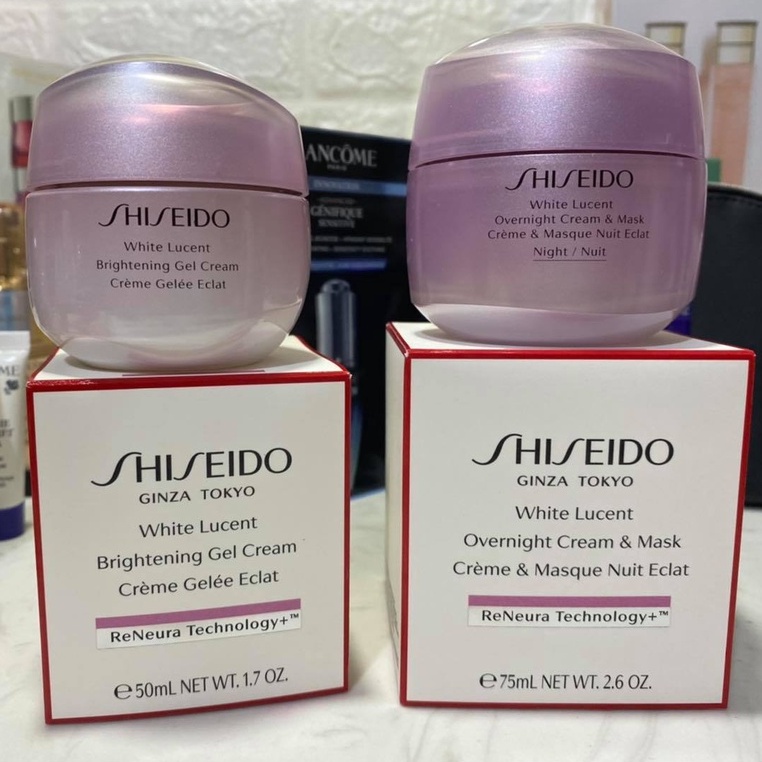 ✅ KEM DƯỠNG TRẮNG DA BAN ĐÊM SHISEIDO WHITE LUCENT OVERNIGHT CREAM & MASK 75ML