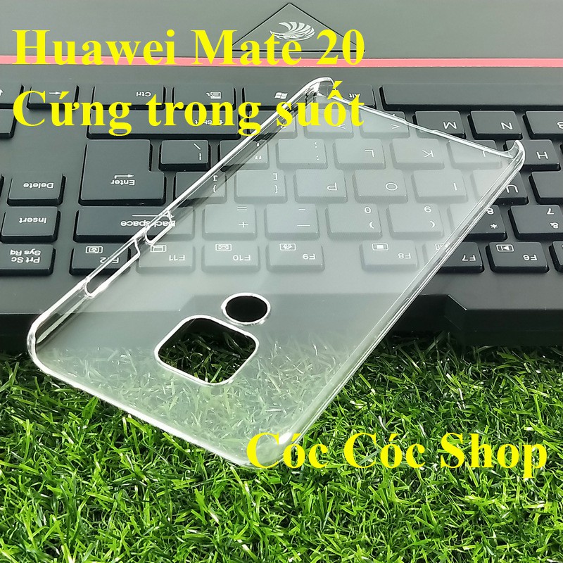 Ốp lưng Huawei Mate 20/ Mate 20 pro/ Mate 20X/ P20 Pro nhựa CỨNG TRONG SUỐT/ CỨNG NHÁM MỜ