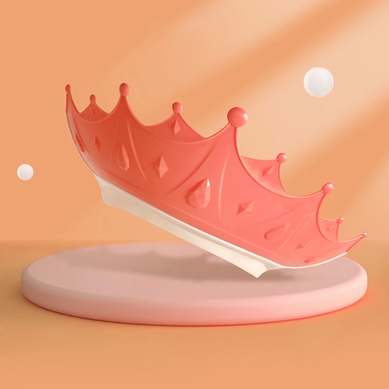 Mũ Gội Đầu Bảo Vệ Tai Chống Thấm Nước Bằng Silicone Cho Bé