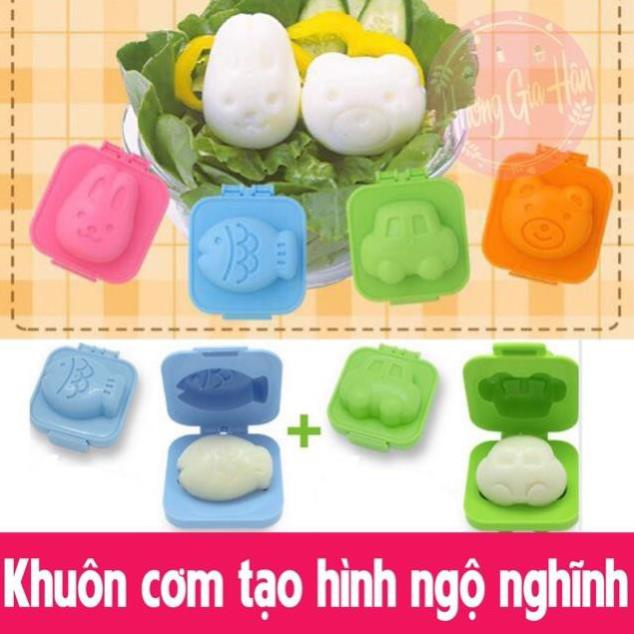 Khuôn Ép Cơm, Trứng, Bánh Tạo Hình Ngộ Nghĩnh Giúp Bé Thích Thú Khi Ăn (1 Chiếc) [Thanh Mai Shop]