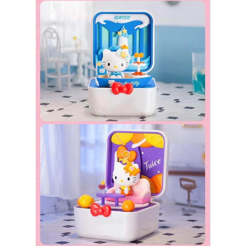Búp Bê Pop Mart Dễ Thương Dòng Thị Trấn Thức Ăn Hello Kitty