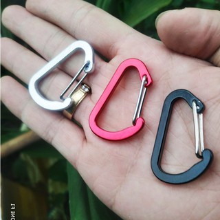 Móc khoá d 4cm bản nhôm đặc siêu cứng khoá siêu bền