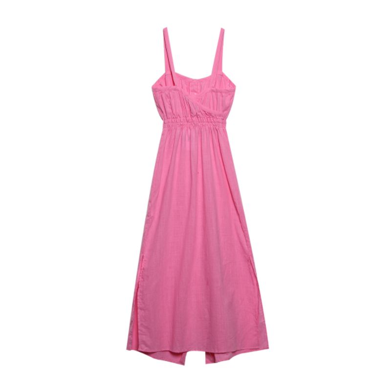 ĐẦM 2 DÂY NÚT BỌC ZARA XUẤT XỊN