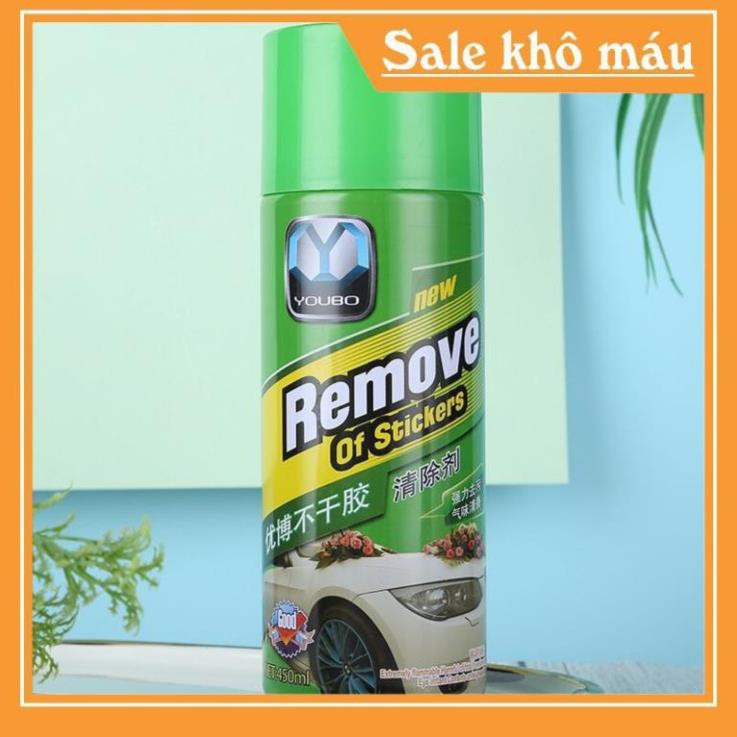 [FREESHIP❤️] CHAI XỊT TẨY KEO BĂNG DÍNH REMOVE 450ML ĐA NĂNG