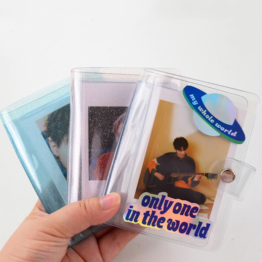 Album ảnh mini 3 inches Instax trong suốt dễ thương