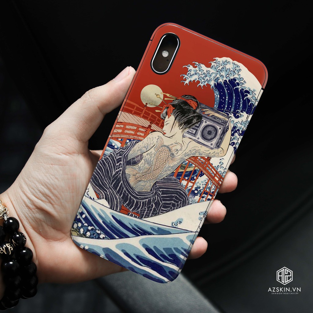 Skin IPhone Hình Geisha  | Skin IPhone 5 Lớp Chất Liệu Cao Cấp Chống Xước, Chống Thấm, Chống Bay Màu...