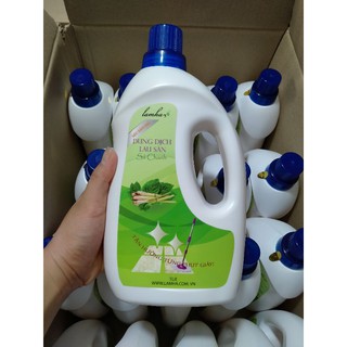 Nước lau sàn sả chanh lam hà