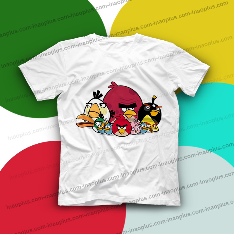 In áo hình angry birds - 5 mẫu