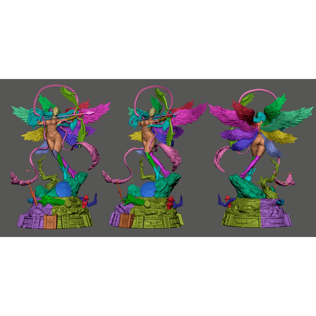 File in 3D Diorama Angewomon - Digimon Adventure