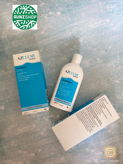 Kem dưỡng ẩm và chống nắng SPF 30, phổ rộng dành cho da mụn Azclear Action Moisturizer 120ml