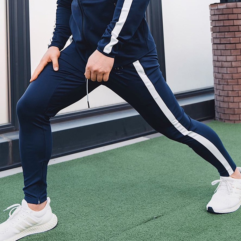 Quần chạy bộ Cotton Có Túi Và Khóa Kéo Size M-3XL Thời Trang Cho Nam