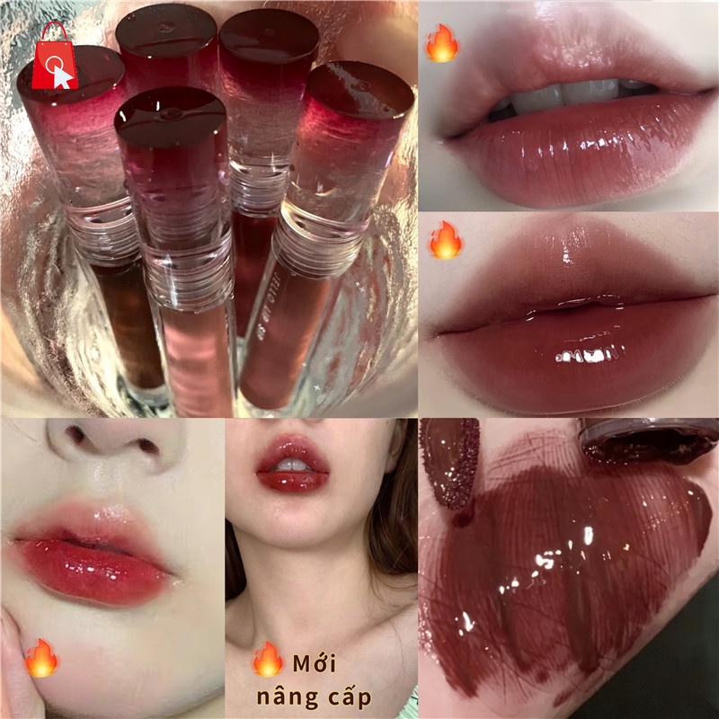 Son bóng trang điểm OULESONG dưỡng ẩm mềm mịn chống thấm nước