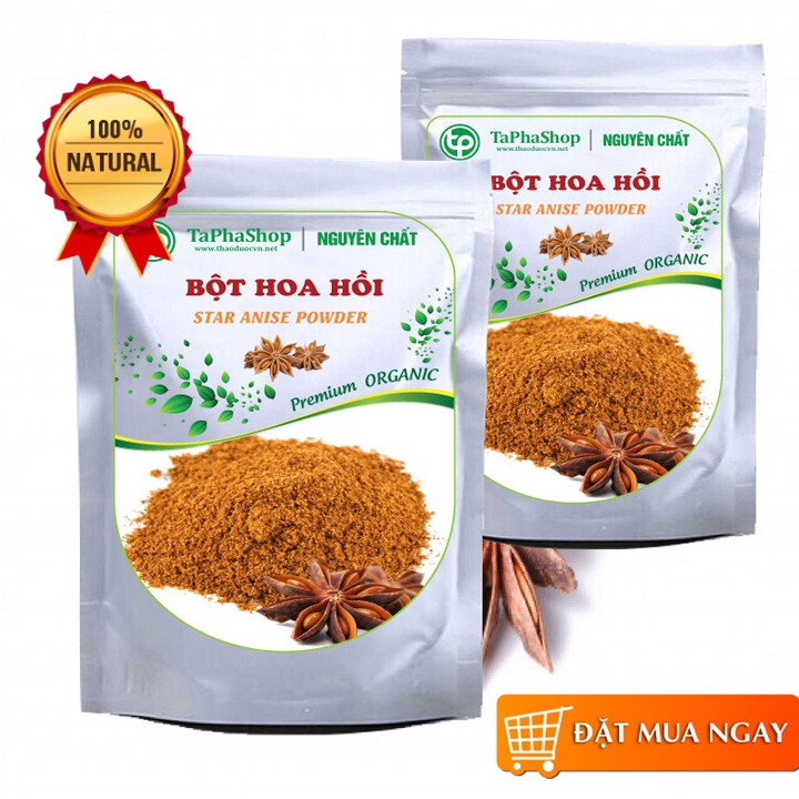 Bột hoa hồi nguyên chất 100g