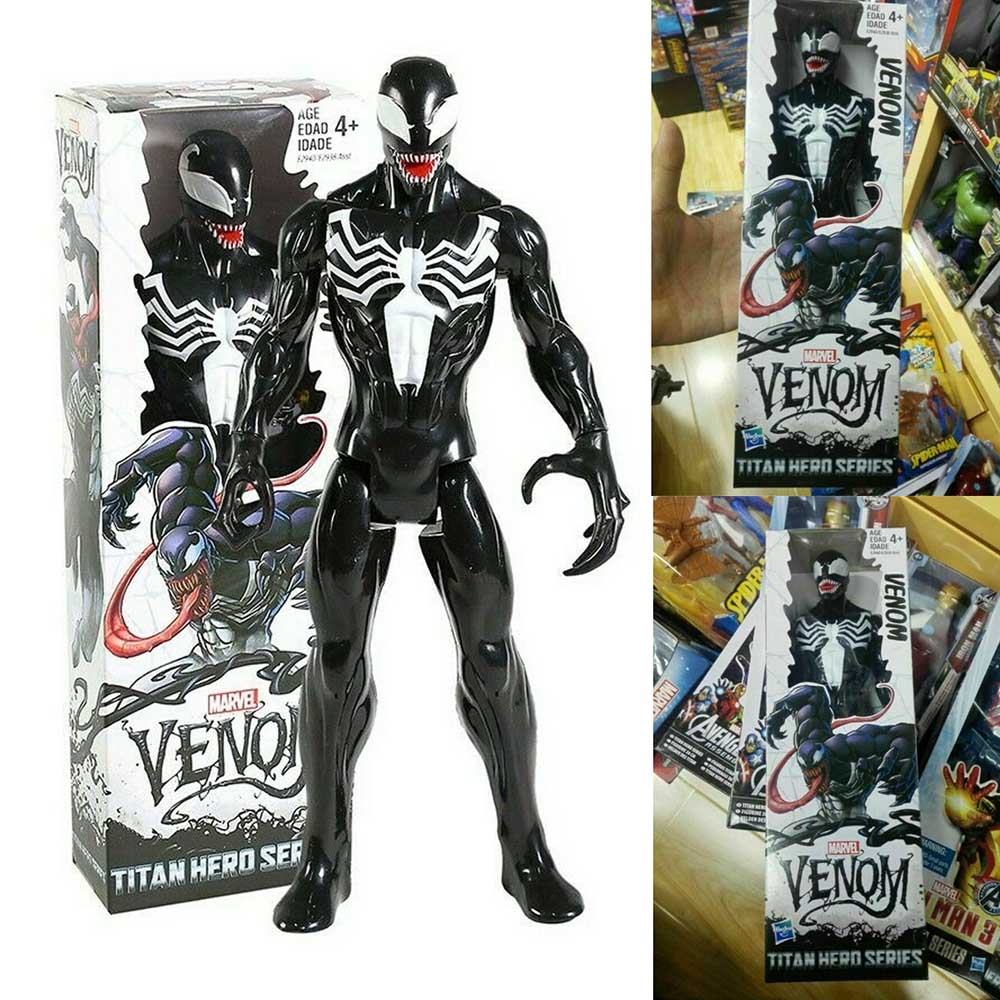Mô hình nhân vật anh hùng Venom Avengers 4 Endgame 12" bằng pvc làm quà tặng cho bé