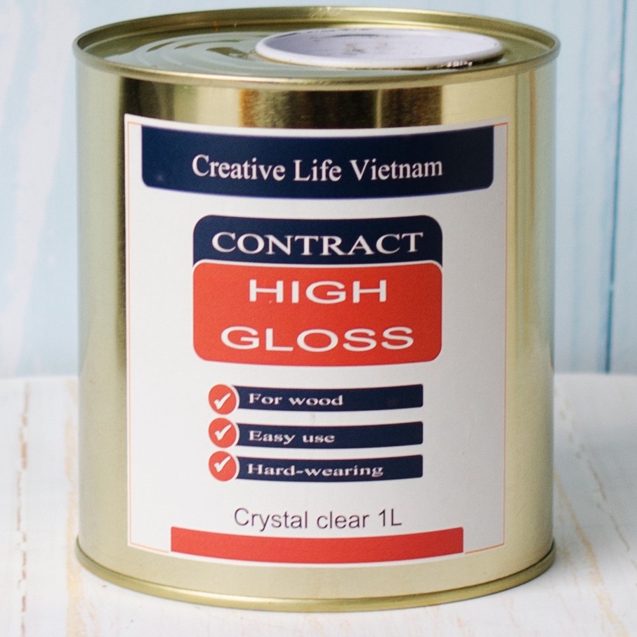 sơn bóng gương high gloss Nghề Mộc