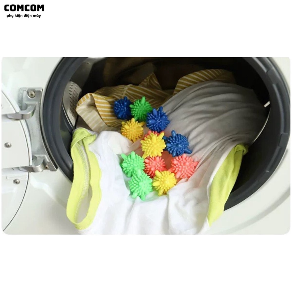 Bóng giặt quần áo máy giặt M015 - cầu gai sinh học giặt đồ thông minh chống nhăn