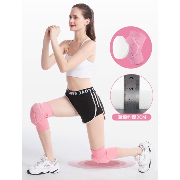 Neon074 Đệm Xốp Mềm  Bảo Vệ Đầu Gối Khi Chơi Thể Thao Bó gối thể thao bảo vệ khớp gối