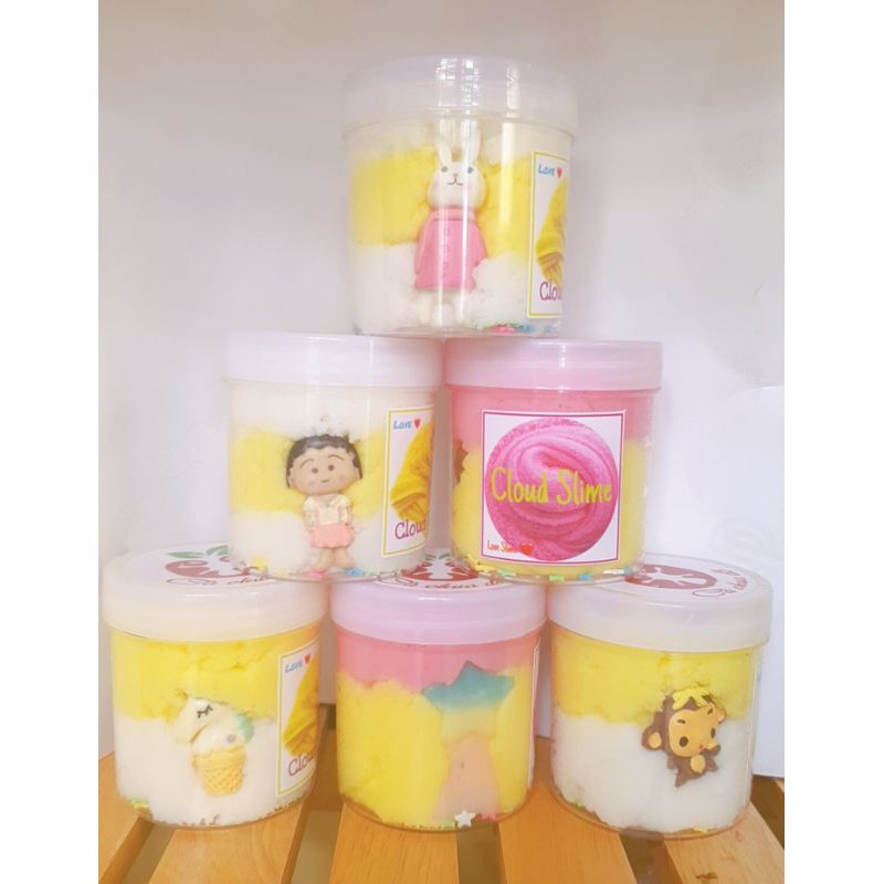 Slime phối màu dễ thương