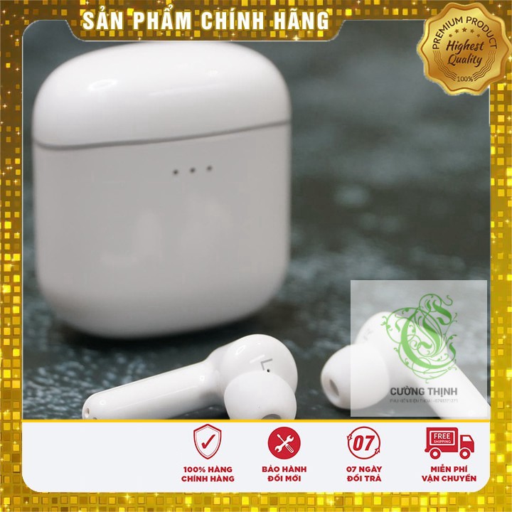 Tai nghe Bluetooth True Wireless Remax TWS-7 kèm dock sạc có thể kết nối từng tai riêng