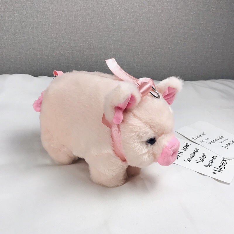 Túi đeo vai hình mèo Tom và chuột Jerry,heo hồng, cừu, vịt, mây,bắp cải