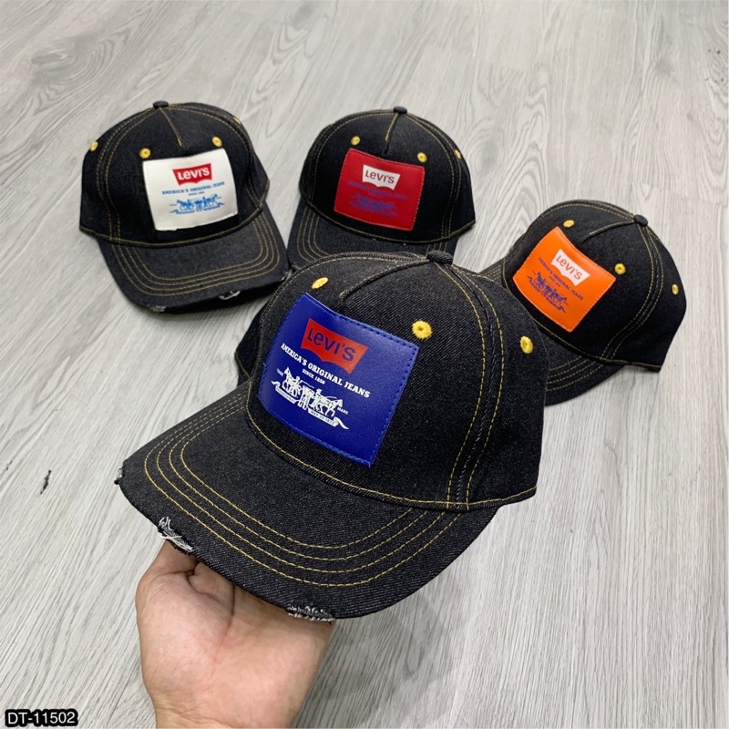 Mũ Lưỡi Trai Nam Nữ Levis - Nón Nam Chất Liệu Jean Bò From Chuẩn - MOUSE SHOP