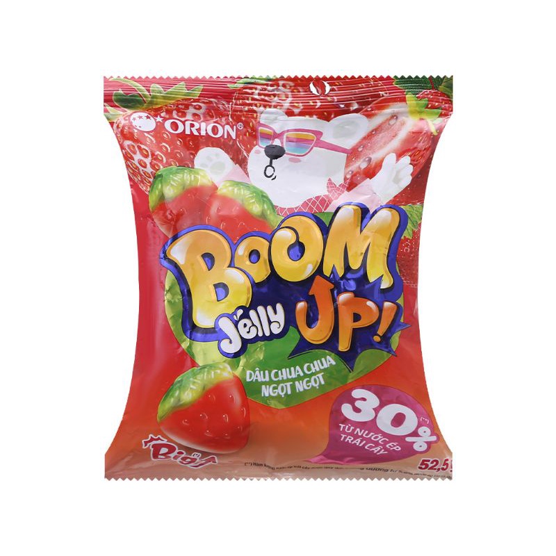 Kẹo dẻo Orion Boom nước ép trái cây gói 25g