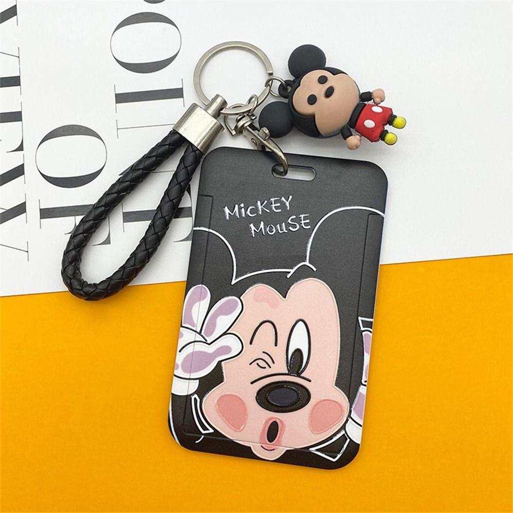 Dây Đeo Thẻ ID / Thẻ Ngân Hàng Hình Chuột Mickey Hoạt Hình Đáng Yêu