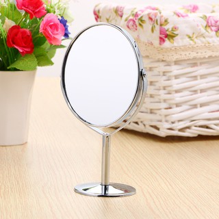 Gương trang điểm 2 mặt hình oval