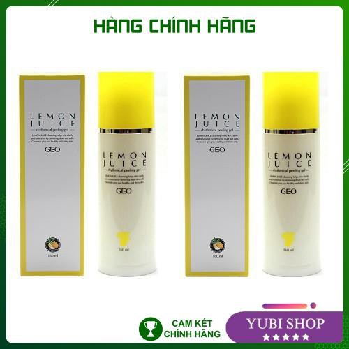 Tẩy Da Chết Geo Hàn Quốc Chính Hãng - Tẩy Da Chết Làm Trắng Da - Geo Lemon Juice Rhythmical Peeling Gel  - Hot