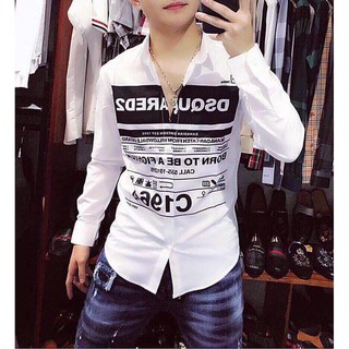 [ Thời trang cao cấp ] ÁO SƠ MI DSQUARED