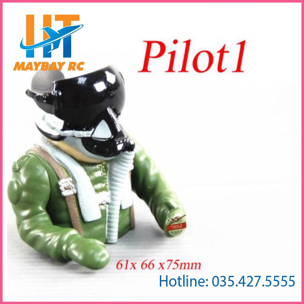 Mô hình phi công máy bay chiến đấu hiện Pilot