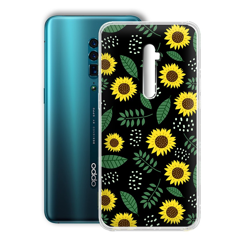 [FREESHIP ĐƠN 50K] Ốp lưng Oppo Reno 10X Zoom Edition (6.6inch) in hình hoa cỏ mùa hè độc đáo - 01230 Silicone Dẻo