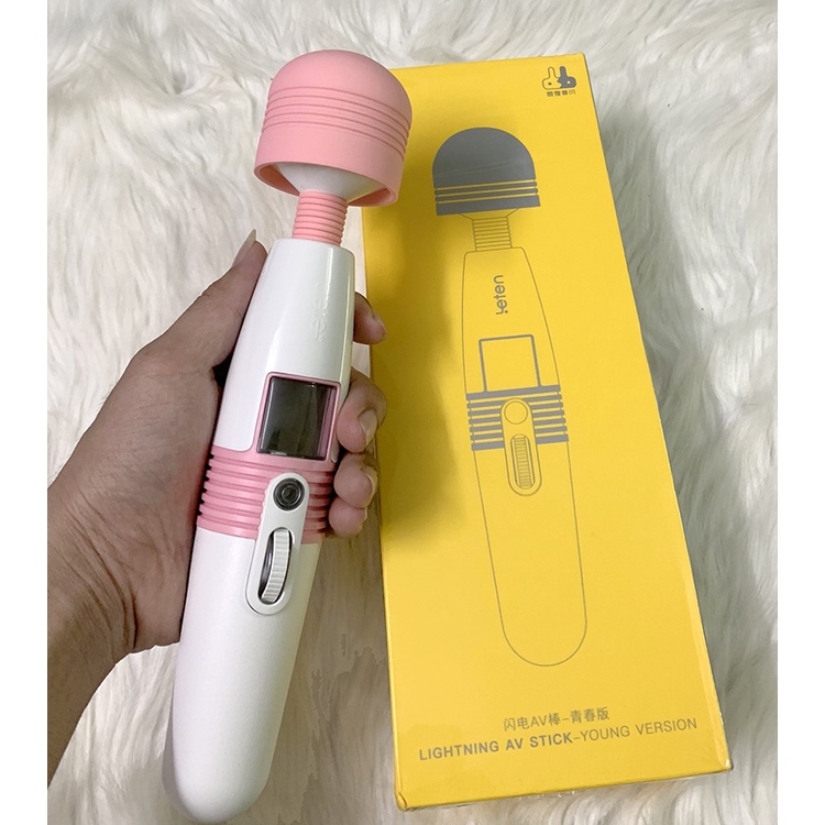 Máy Massage Cầm Tay Letten LCD Sạc Pin USB Cao Cấp Thương Hiệu Nhật