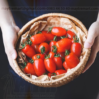 Thúng tre nâu hun khói.