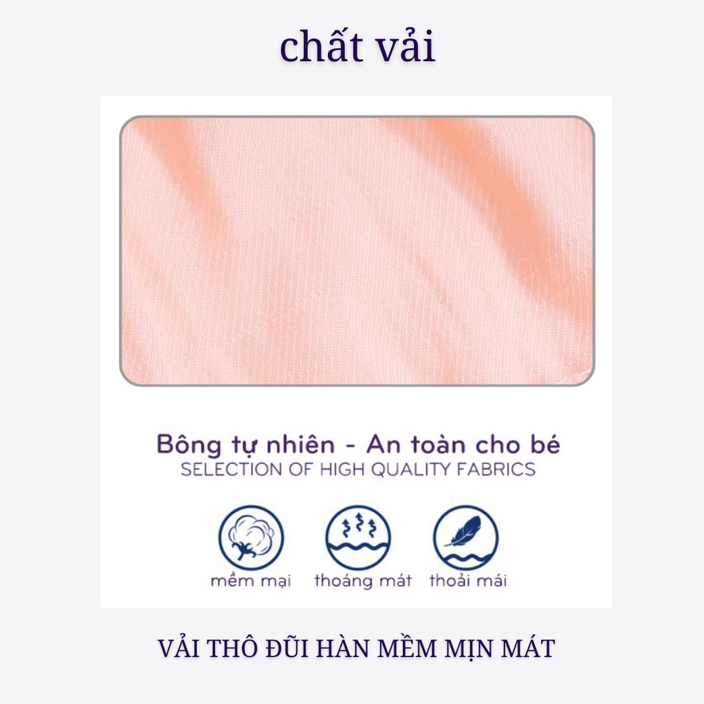 Váy Bé Gái Cổ Sen Đính Nơ Điệu Đà Dáng BabyDoll Cực Xinh, Đầm Cho Bé Mặc Hè CKV01