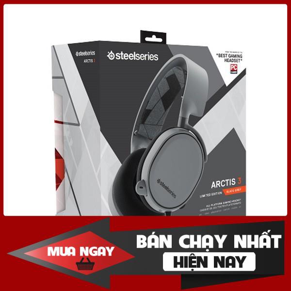 Tai nghe cao cấp SteelSeries Arctis 3 White 7.1 (61434) - Hàng chính hãng