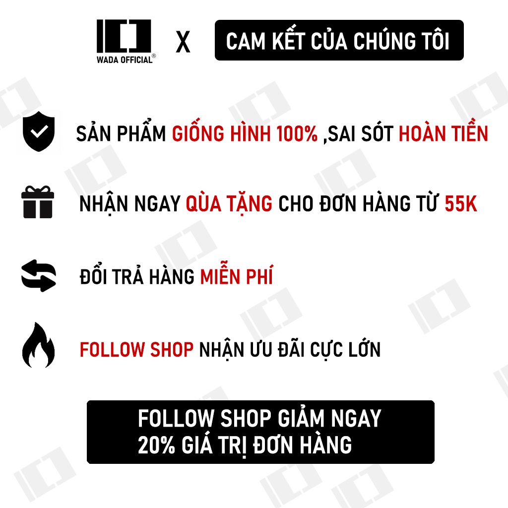 Túi đeo chéo nam thời trang Vải Dù Polyester chống nước thời trang WADA Official