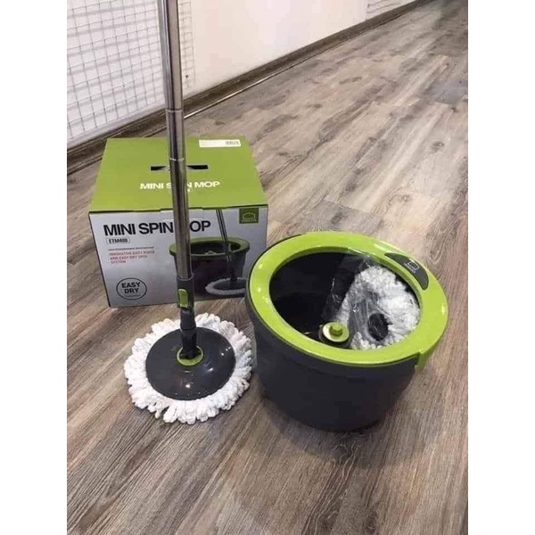 chổi lau nhà lock mini spin mop
