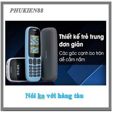 ĐIỆN THOẠI NOKIA 105 (2017) 2 SIM ZIN CHÍNH HÀNG | WebRaoVat - webraovat.net.vn