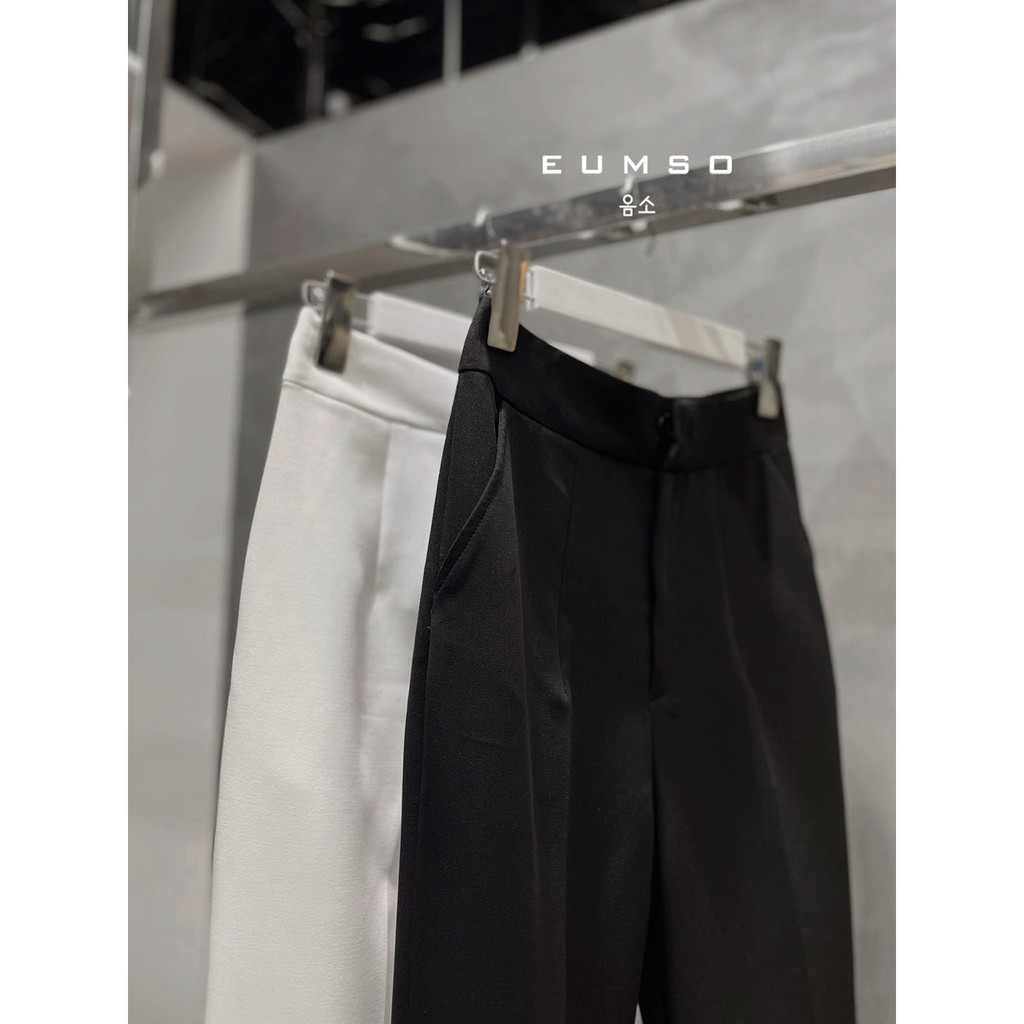 EUMSO - Quần tây thiết kế lưng cao ống suông LANA TROUSERS