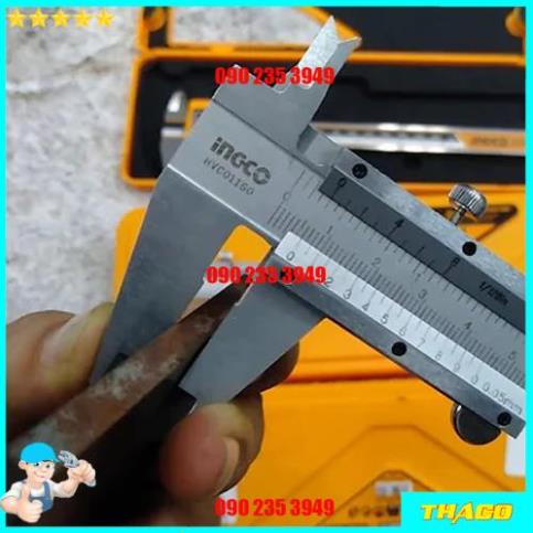 THƯỚC CẶP LÀM BẰNG THÉP CACBON DÙNG TRONG CƠ KHÍ, MỨC ĐỌC 0.05MM KDP261, KDP262, KDP263, KDP264