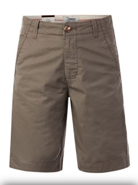 Quần sooc kaki nam Vĩnh Tiến dáng classic.