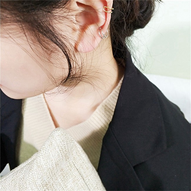 Khuyên Tai Thiết Kế Đơn Giản Cá Tính Cho Nữ