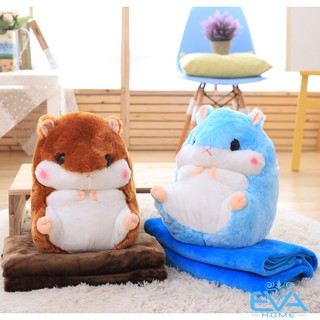 Gối Mền Thú Bông Chuột Hamster
